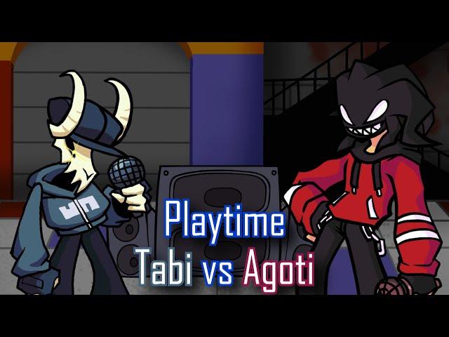 Playtime pero es Tabi vs Agoti | Friday Night Funkin