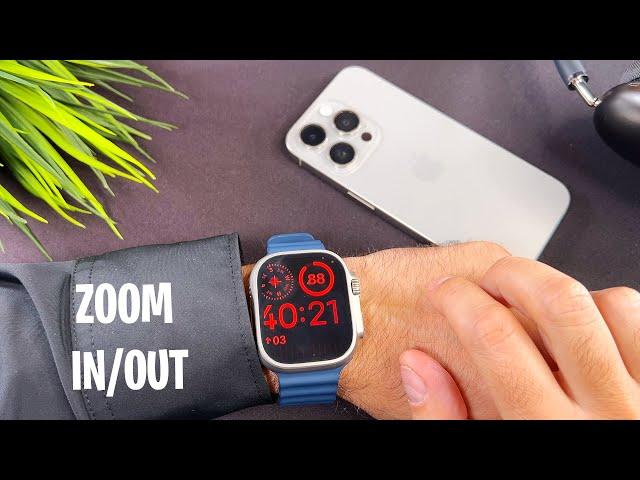 Apple Watch Ultra 2 Screen Zoomed In & How To Fix