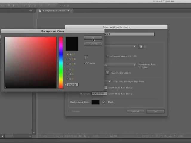 After Effects CS5.5 Create a Simple Composition - Tutorial