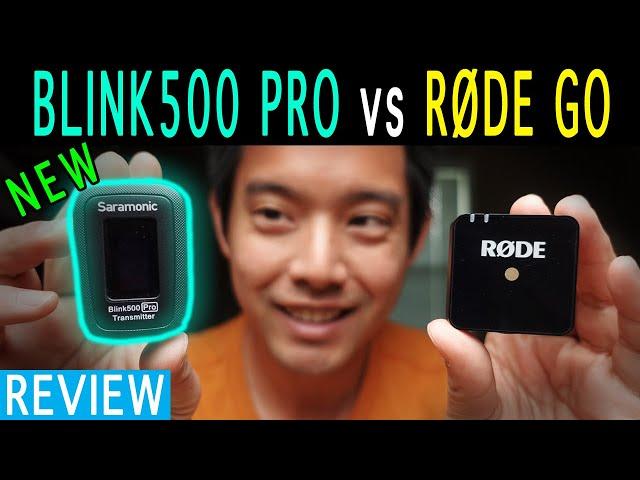 New Improved Saramonic Blink500 Pro B2 vs RODE Wireless Go | 7 hrs battery | LCD | Charging Case