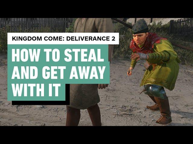 Kingdom Come Deliverance 2 - How To Steal (Lockpicking, Pickpocketing and Sneaking)