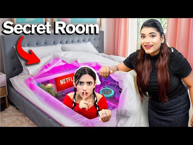 I Build A Hidden SECRET ROOM In My House  | *coldplay concert*  | SAMREEN ALI