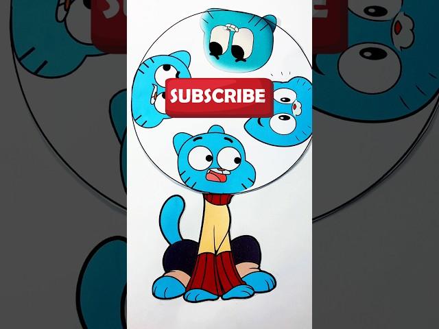 Which one is real face of Gumball Evolution Phases ?? #gumball #art #shorts #viral