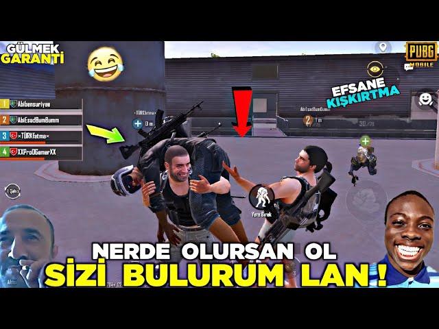 İNANILMAZ KIŞKIRTMA  ABİ BİZ SURİİ ( GÜLMEMEK İMKANSIZ )  PUBG MOBİLE KOMİK MONTAJ