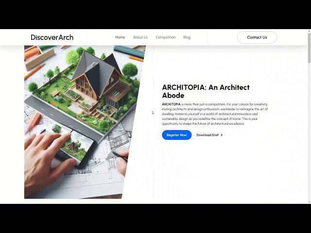 DiscoverArch Competition Registration Guide