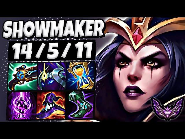 DK ShowMaker Leblanc vs Orianna [ MID ] Patch 14.23 Ranked Master Korea 