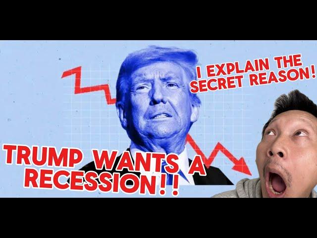 Trump actually just wants a recession! I explain why?! #crypto #trading #bitcoin #Trump #MAGA #ETH