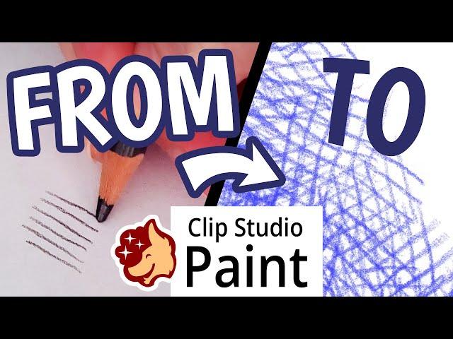 Convert Any Image to a Brush Tip in Clip Studio Paint