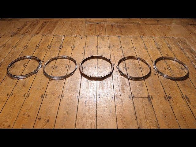 Snare Drum Hoops Comparison - Drummer's Review