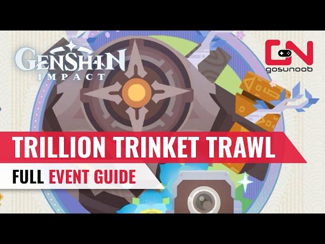 Trillion Trinket Trawl FULL Event - Genshin Impact Photo Event