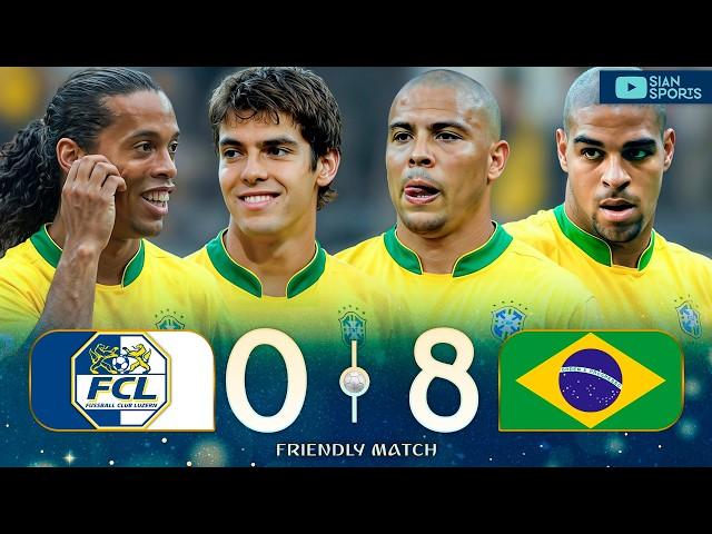 THE MOST FEARED TEAM OF THE CENTURY! WHEN BRAZIL SCARY THE WHOLE WORLD WITH RONALDINHO AND RONALDO!