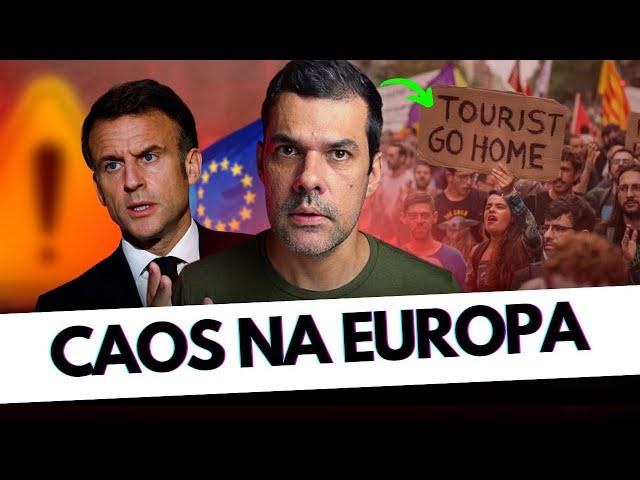 CRISE NA EUROPA ESCALA!