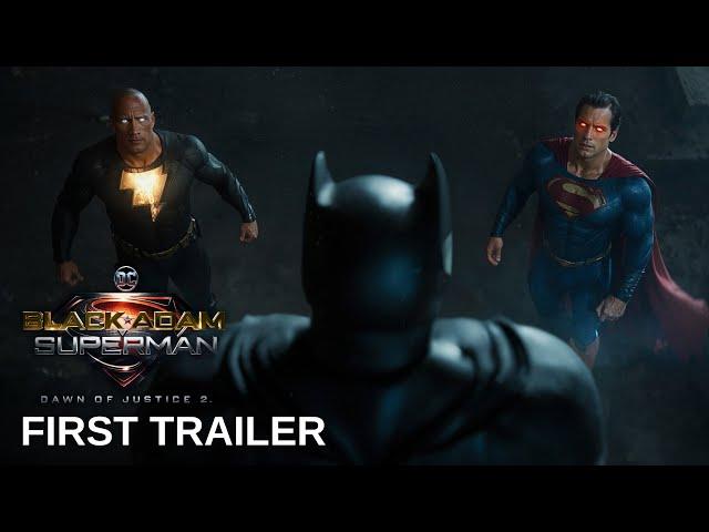 Black Adam V Superman: Dawn of Justice 2 | First Trailer | Dwayne Johnson, Henry Cavill