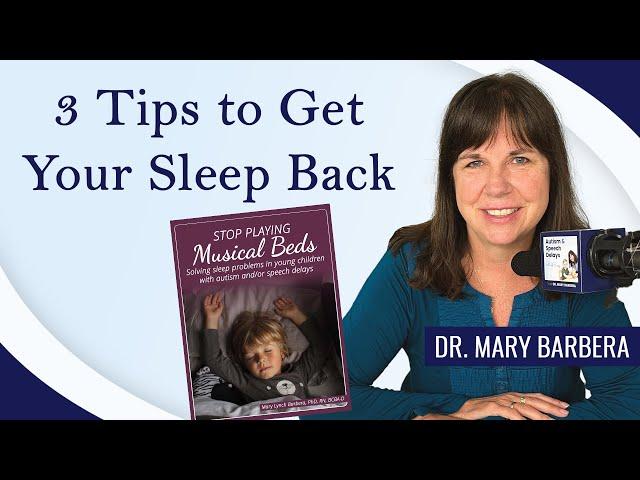 Autism and Sleep: 3 Tips to Save your Sleep!