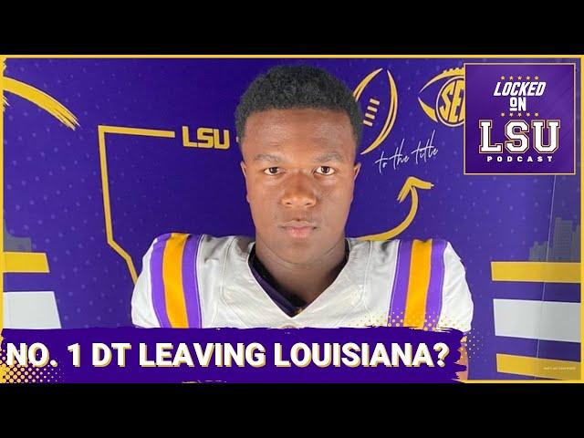 Is No. 1 DT Leaving Leaving La.? | LSU Tigers Land '25 DT Commit!