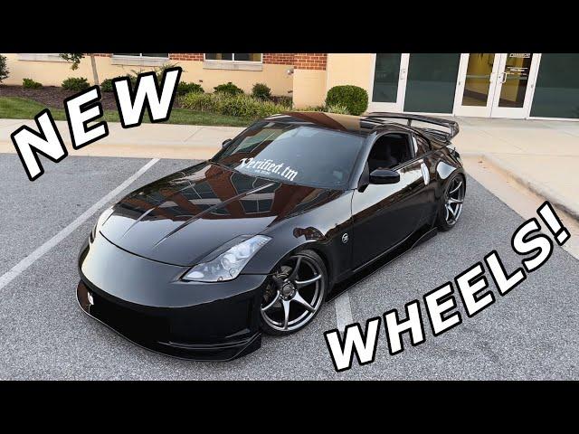 Update On My 350z! + NEW KANSEI WHEELS!!