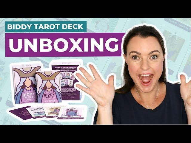 Biddy Tarot Deck Unboxing | Tarot Card Reviews