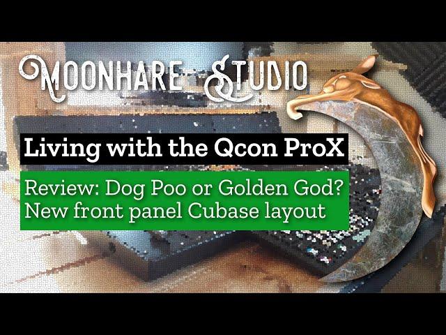 Qcon Pro X new front panel overview for Cubase