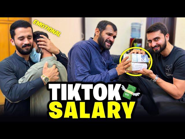 First Salary By TiktokDistributed in Rajab's Family.