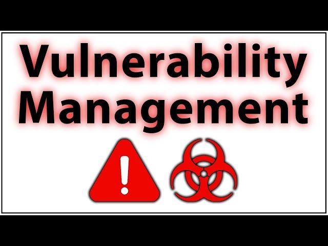 Cybersecurity and Vulnerability Management Strategy - WATCH BEFORE YOUR INTERVIEW