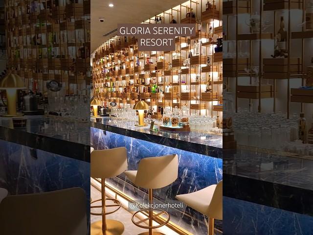 GLORIA SERENITY RESORT / TURKEY - amazing bar #shorts #bar #gloriaserenity