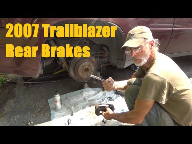 2007 TrailBlazer: How to replace, service, and adjust Rear Brakes. And... a NEW TOOL!