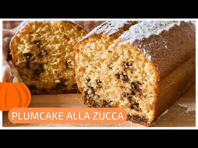 PLUMCAKE ZUCCA E CIOCCOLATO: Dolcezza Autunnale con Yogurt Soffice