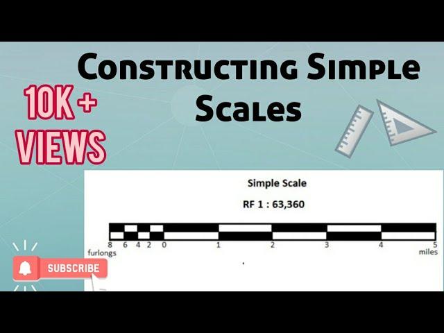 Constructing Simple Scales| Practical Geography