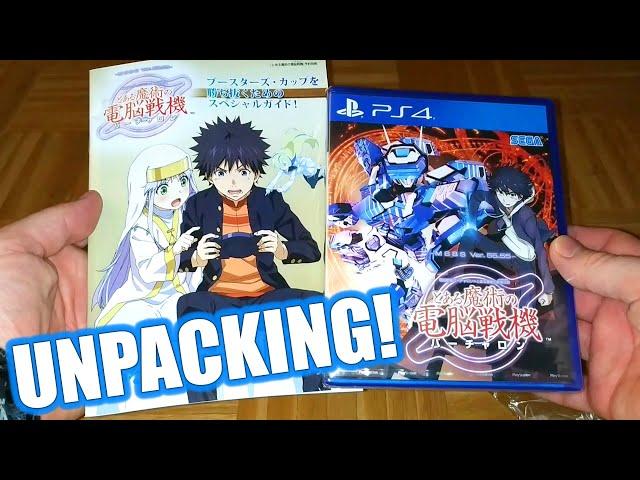 Toaru Majutsu no Virtual ON (2018) UNPACKING (PlayStation 4)