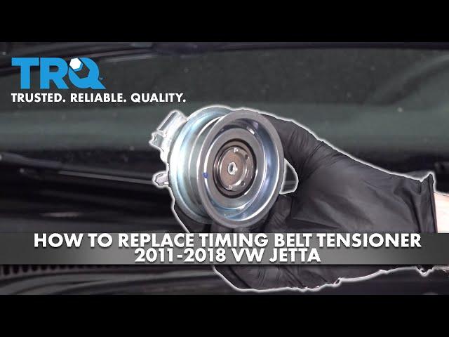 How to Replace Timing Belt Tensioner 2011-2018 Volkswagen Jetta