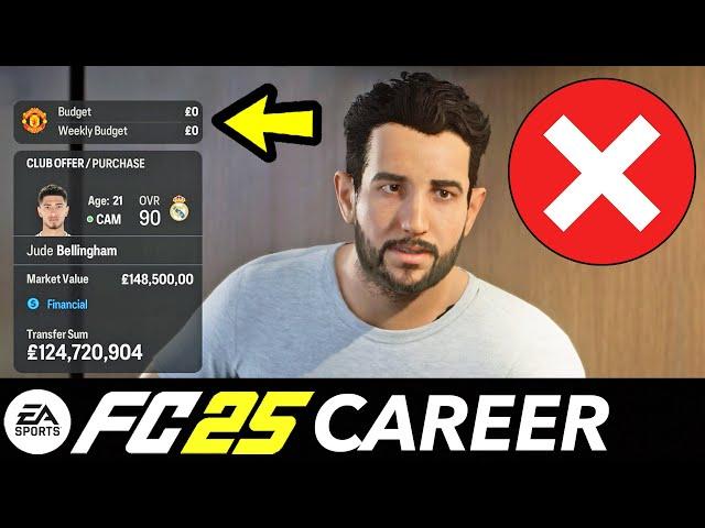 DO NOT Do These 5 Things In FC 25 Career Mode 