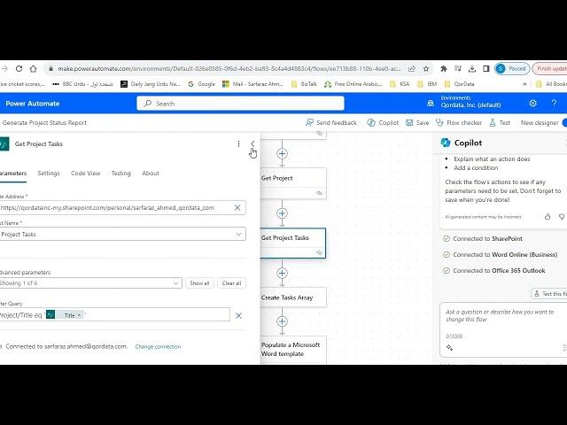 Generate PDF Report from SharePoint Lists