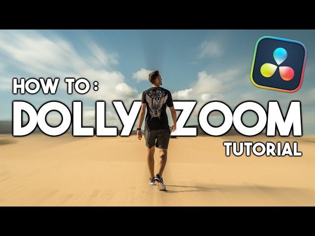 How to : Dolly Zoom Effect - DaVinci Resolve