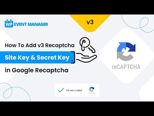 How To Add v3 Recaptcha Site Key & Secret Key in Google Recaptcha | v3 Recaptcha