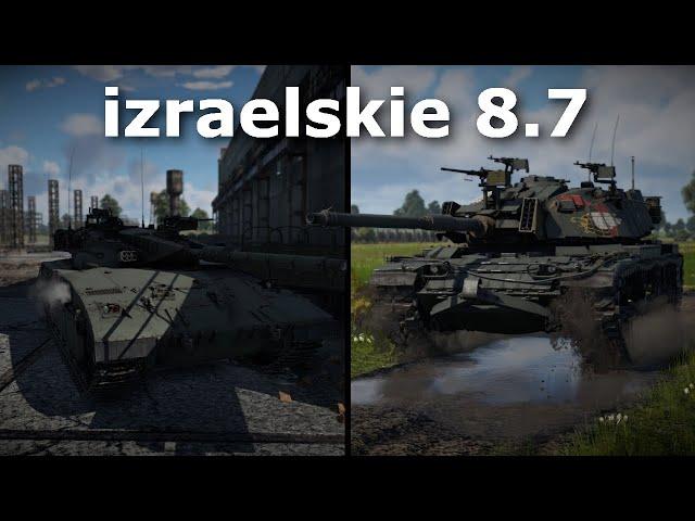 Izraelskie MBT z 8.7 w Akcji! [War Thunder 2.15 Gameplay]