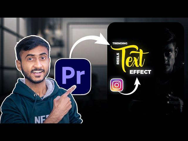 Top Trending Instagram Text Effect | Adobe Premiere Pro Tutorial Episode 02