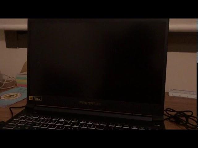 Acer Predator PH315-52 popping noise when shut down