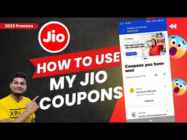 How to use Jio Coupons & Winning | How To Redeem Jio Coupons in 2023 Process | Jio Coupons
