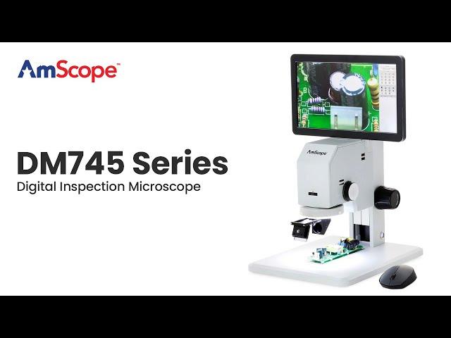 AmScope DM745 All-In-One 3D Digital Inspection Microscope