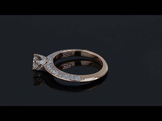 01 01812 02 001 01 01 ПОМОЛВОЧНОЕ КОЛЬЦО С БРИЛЛИАНТАМИ KLONDIKE JEWELLERY