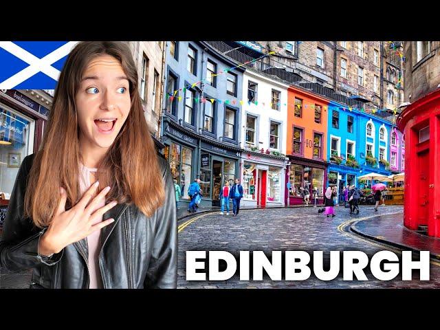 WHY IT'S SO EASY TO LOVE EDINBURGH 󠁧󠁢󠁳󠁣󠁴󠁿 (First Day in Scotland)