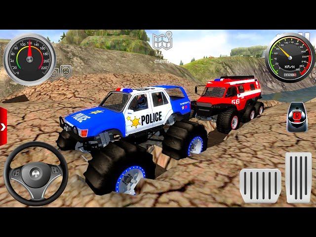 Juegos De Carros - Fire Truck, Police Car Impossible Driver #1 - Car Extreme Racing Android Gameplay