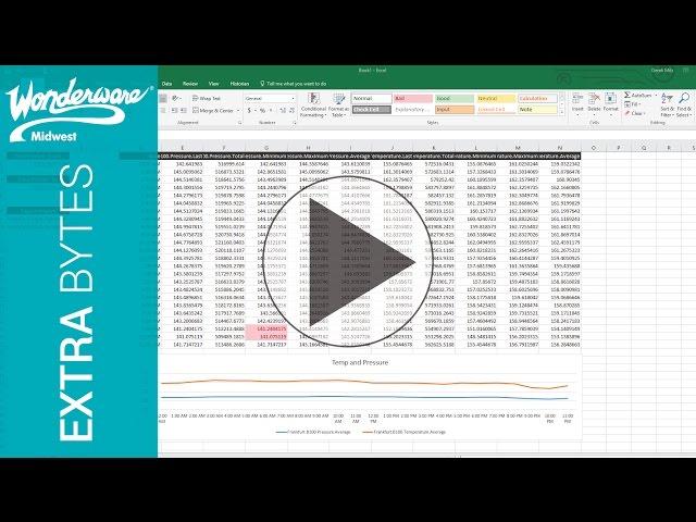 Analyze Wonderware Historian Cloud Data in Excel