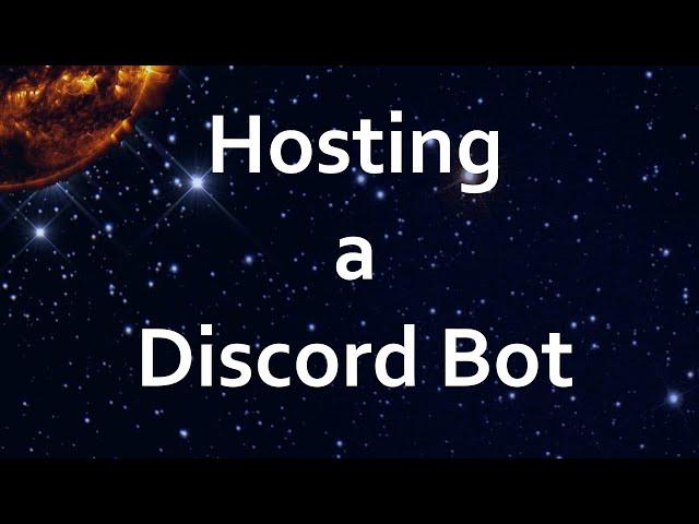 Hosting a Discord Bot with HelioHost