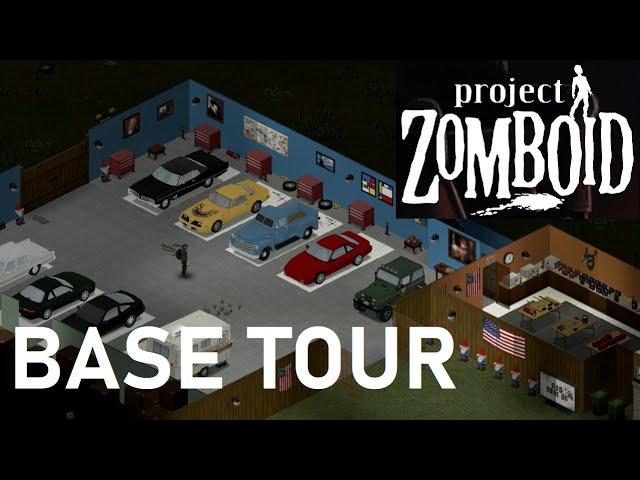 INSANITY BASE TOUR | Project Zomboid 2022