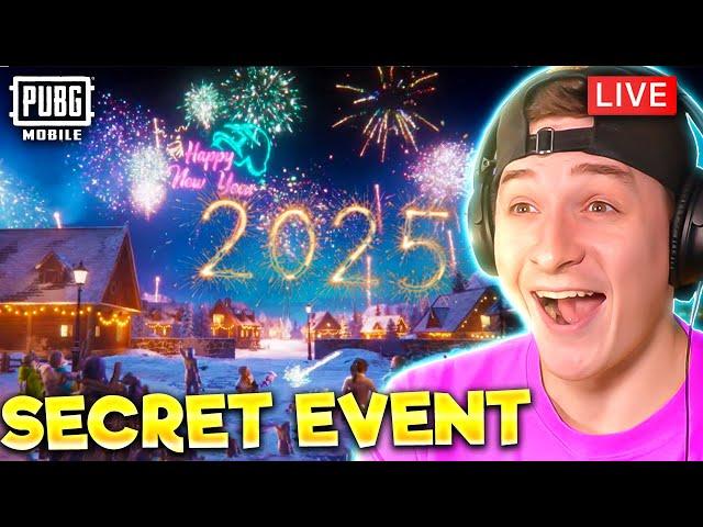 SECRET NEW YEARS FIREWORK EVENT LIVE NOW! PUBG MOBILE