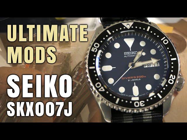 My Ultimate Seiko SKX007 Mods (Crystal, Movement mod, Nato Strap Check)