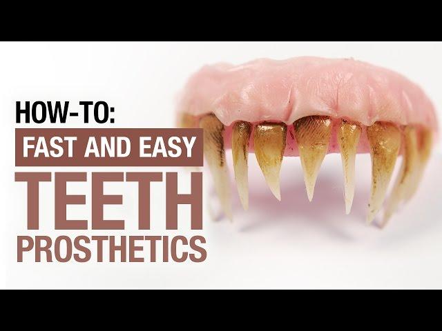 How to create fake teeth in 30 minutes