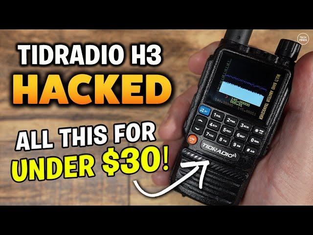 Hacking The TIDRADIO H3 With The NicSure Firmware - Amazing!