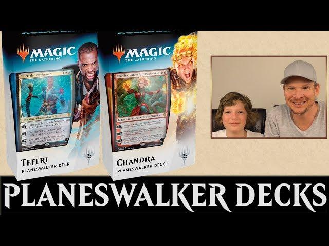 Unboxing Dominaria Planeswalker Decks deutsch Magic the Gathering traderonlinevideo MTG Trader